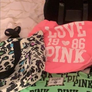 4 PINK bags bundle
